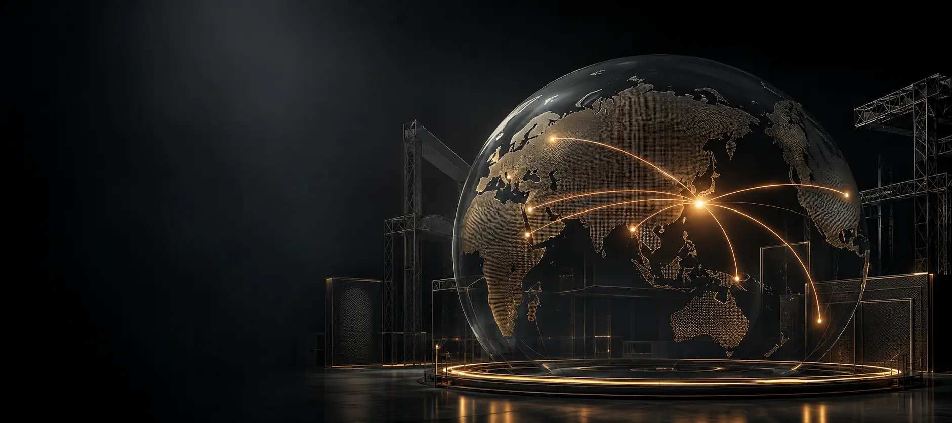 J&R global exhibition delivery network