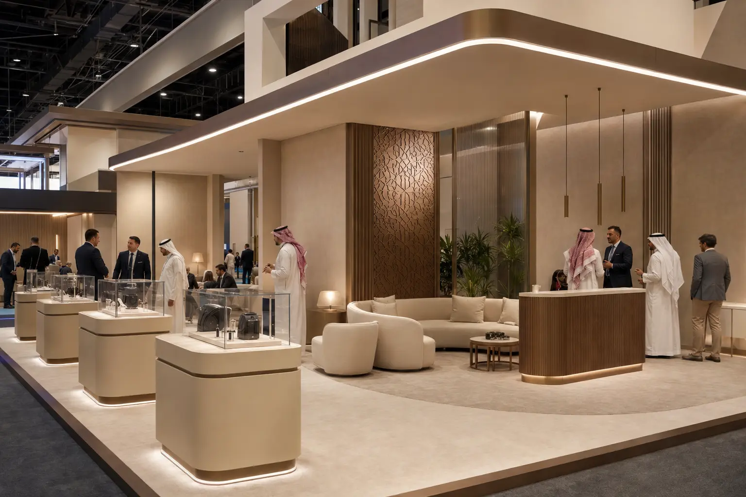 Premium exhibition booth in Riyadh